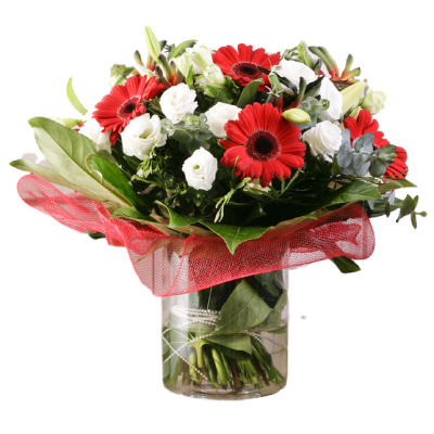 ספיר באדום לבן